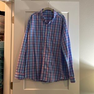 Vineyard Vines On The Go Performance Long Sleeve Shirt